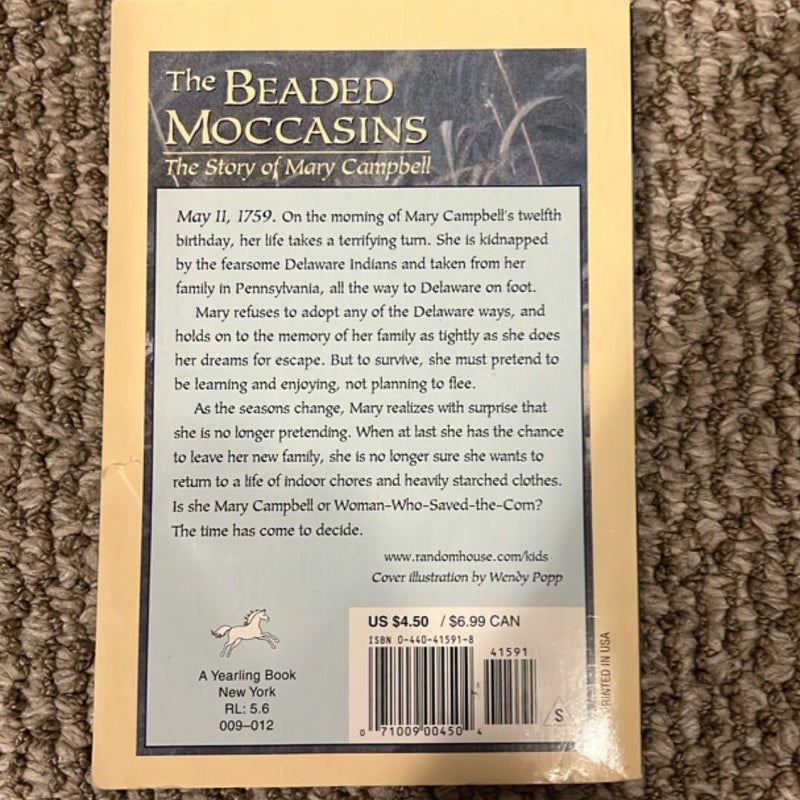 The Beaded Moccasins