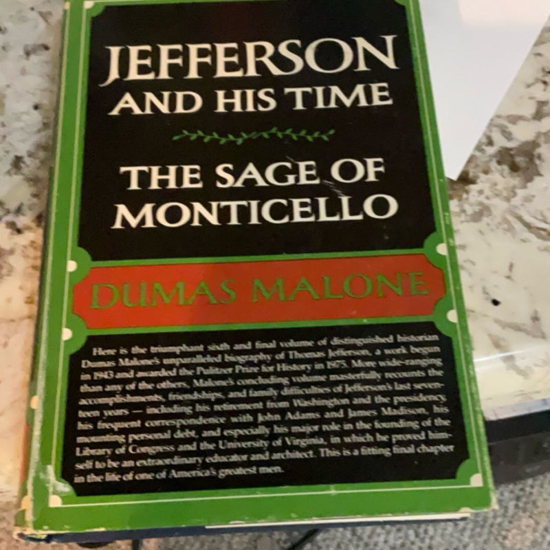 Jefferson and his time