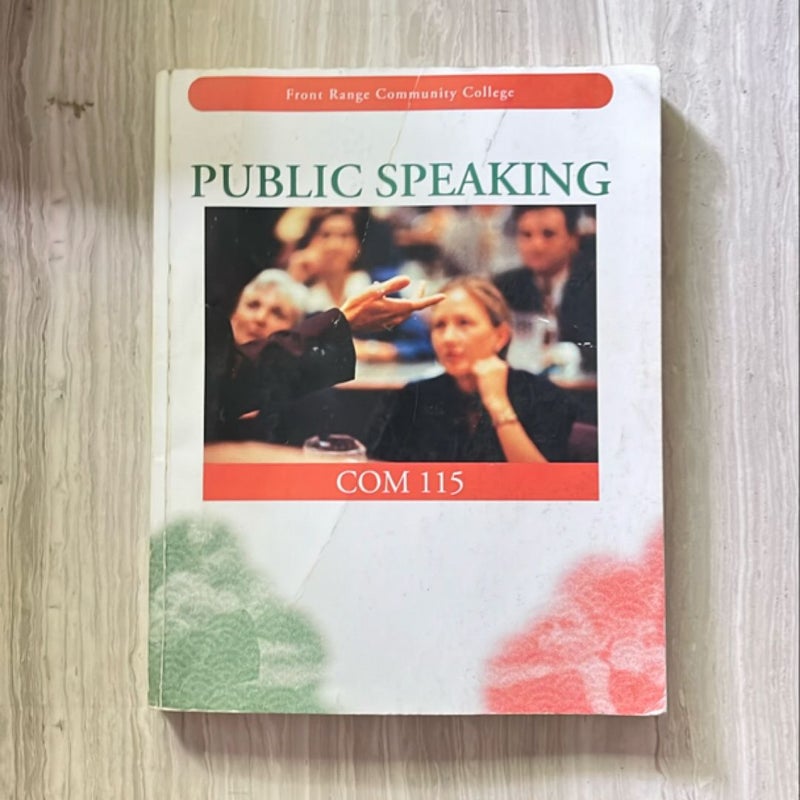 Public Speaking