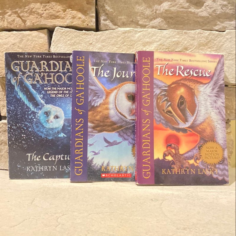 Guardians of Ga’hoole Books 1-3 - The Capture, The Journey, The Rescue