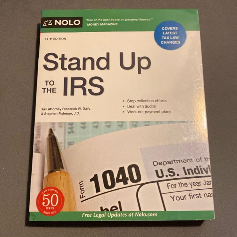 Stand up to the IRS