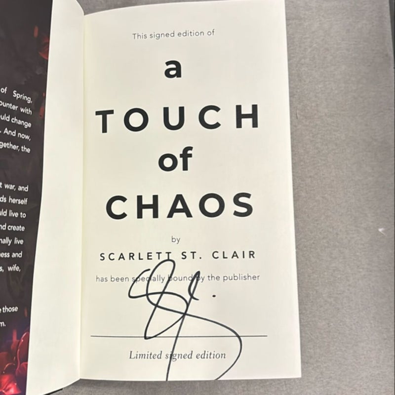 A Touch of Chaos Indie Edition SIGNED