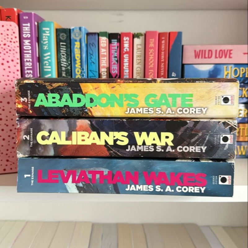 Leviathan Wakes, Caliban’s War, Abbadon’s Gate