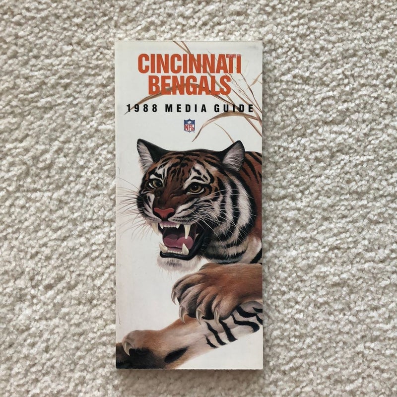 Cincinnati Bengals 1988 Media Guide