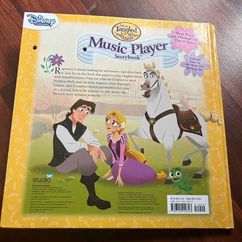 Disney Tangled the Series: Brave the Braid Music Player Storybook
