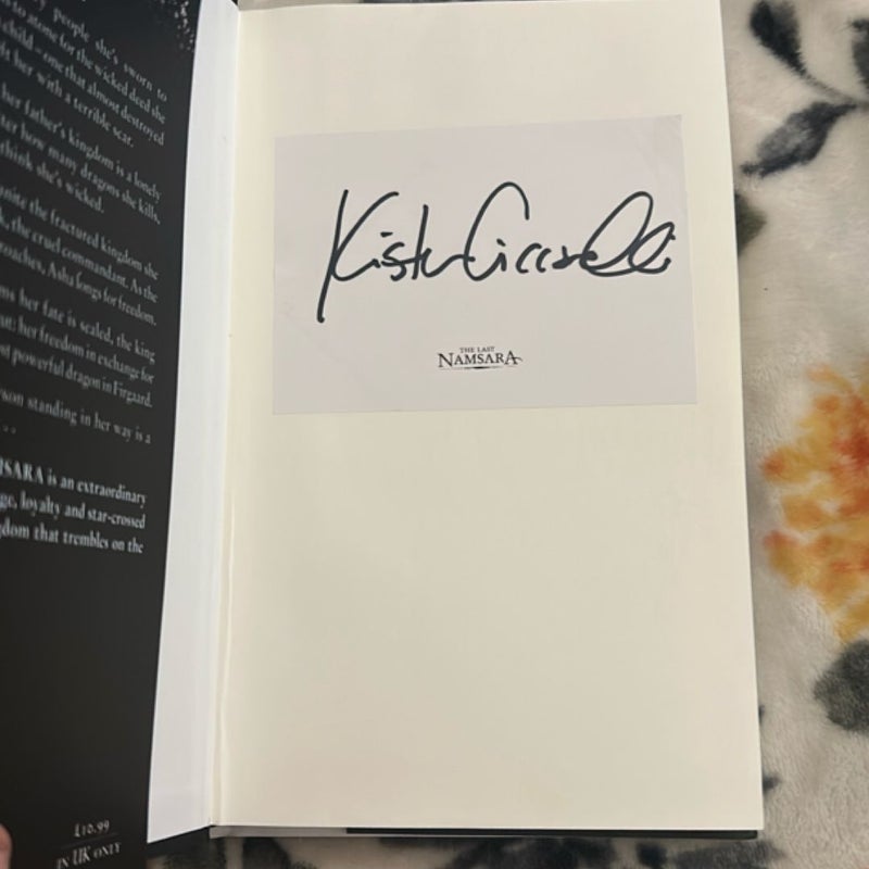 The Last Namsara *Signed UK Edition*