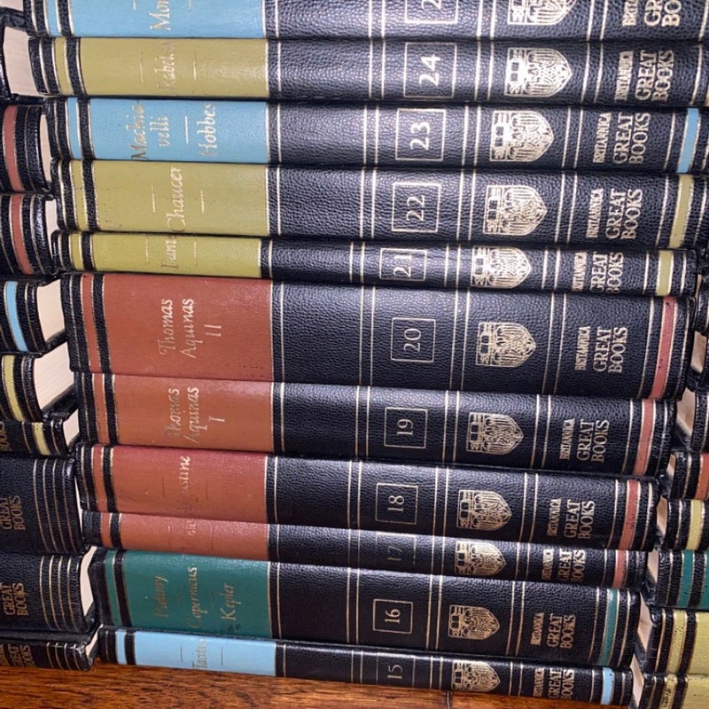 Britannica’s “Great Books Of The Western World” Complete collection + 3 Masterpiece Editions
