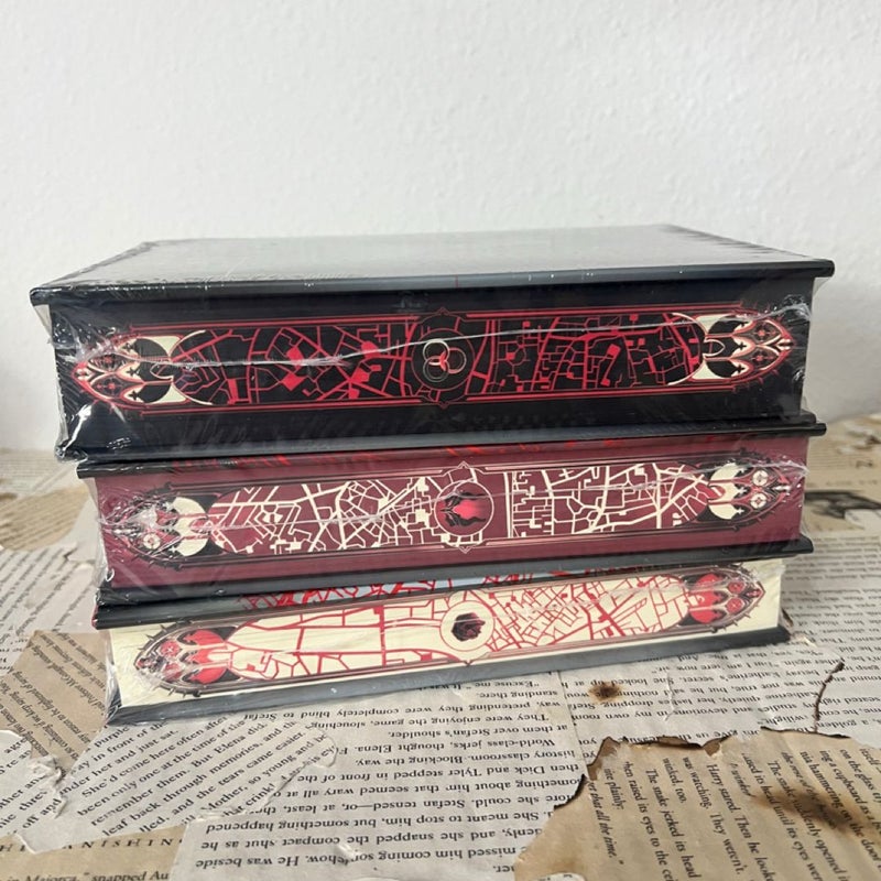 Owl  crate shades of magic V.E Schwab special edition books 1-3