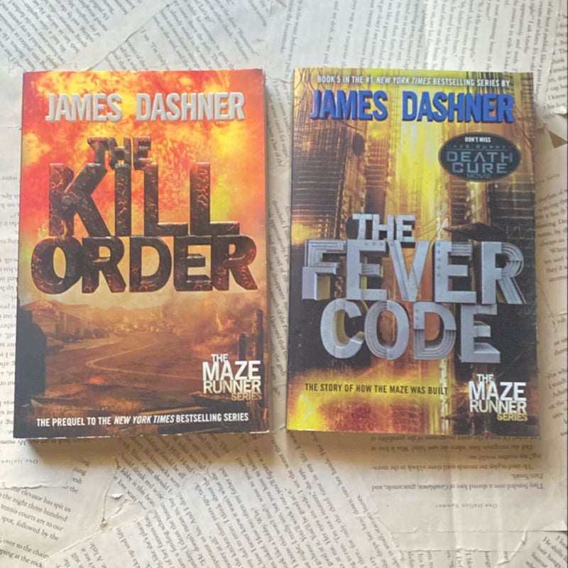 The Maze Runner series set (deleting off pango on March 2)