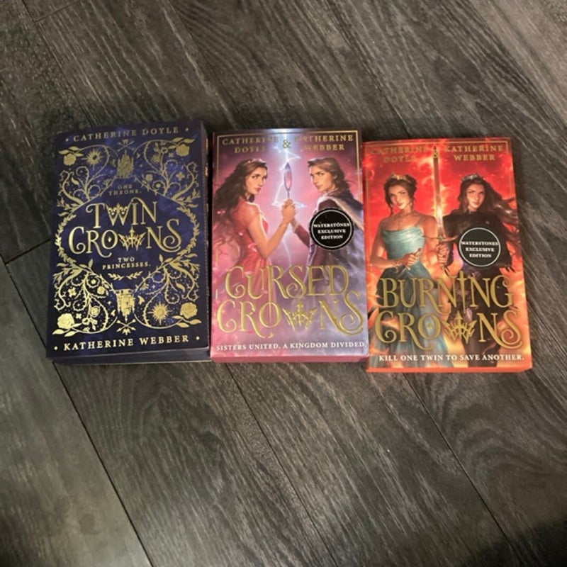 Fairyloot twin crowns waterstone cursed crowns burning crowns
