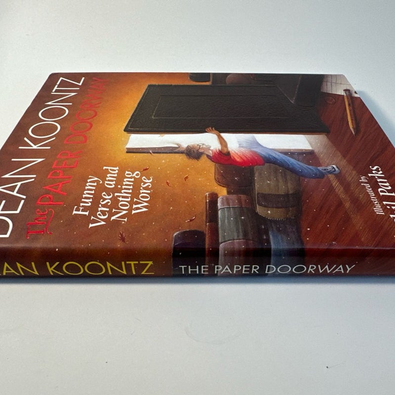 The Paper Doorway: Funny Verse and Nothing Worse by Dean Koontz (2001 Hardcover)