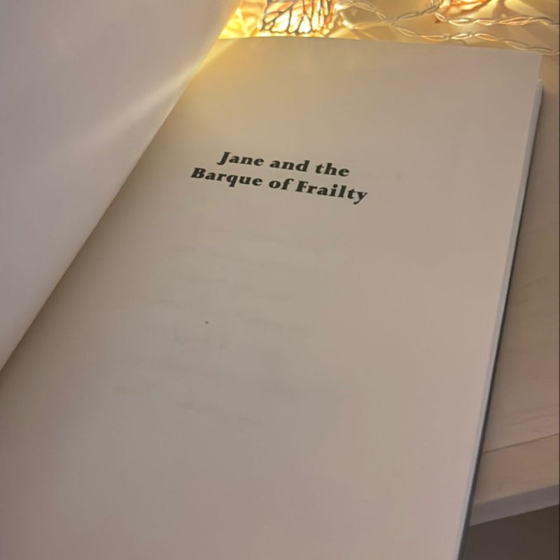 Jane and the Barque of Frailty