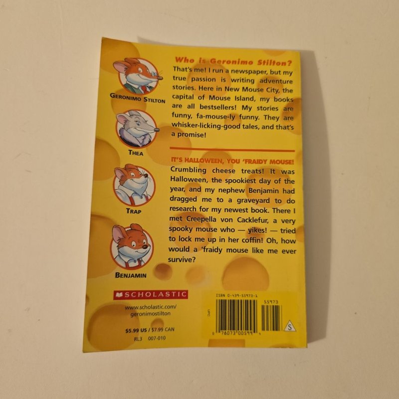 It's Halloween, You 'Fraidy Mouse! (Geronimo Stilton #11)