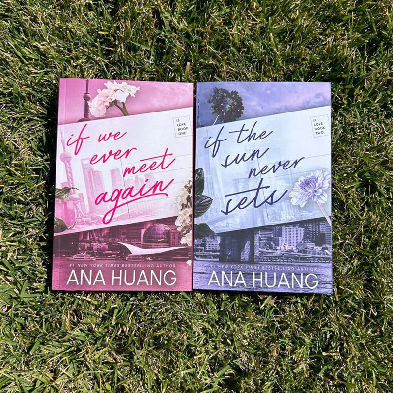 If We Ever Meet Again and if the sun never sets by Ana Huang, Paperback ...