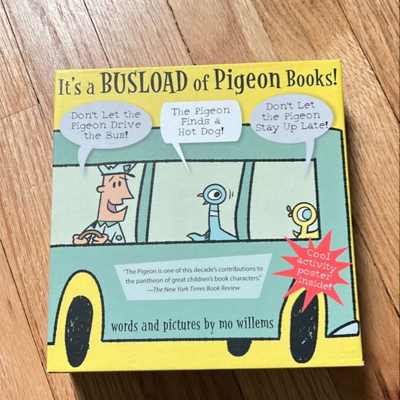 It's a Busload of Pigeon Books! (NEW ISBN)