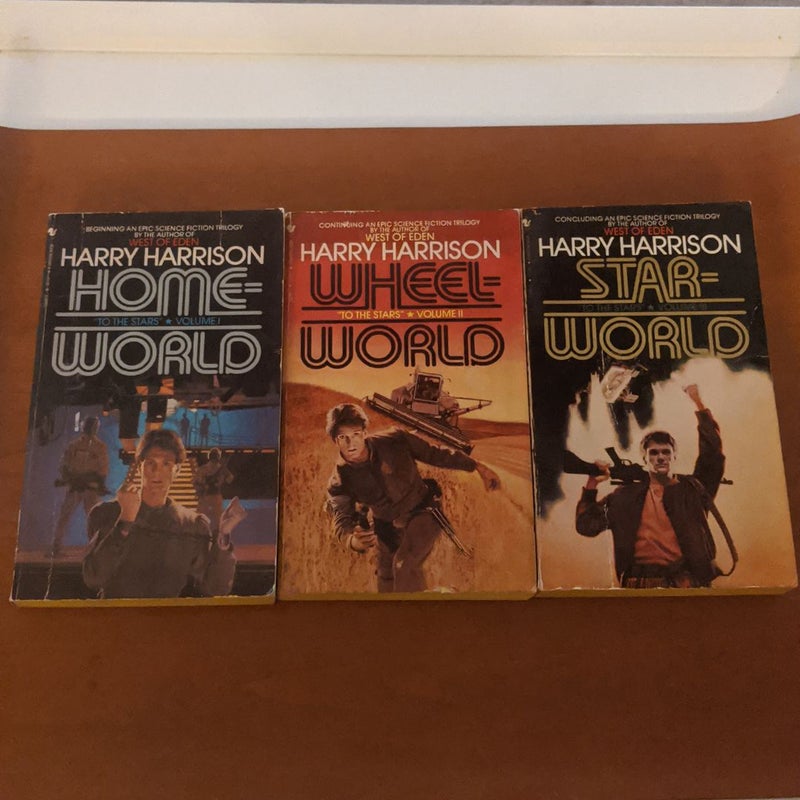 To The Stars trilogy [Homeworld; Wheelworld; Starworld]