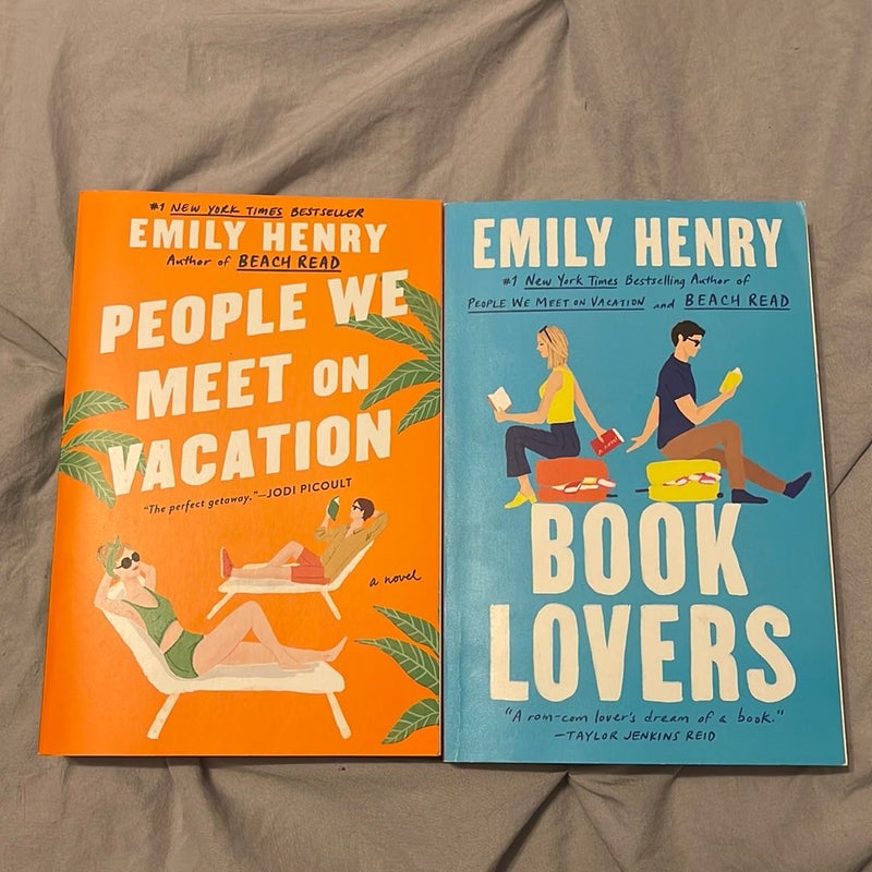 Beach Read Bookmark | Book Lovers Bookmark | People we meet on Vacation  Bookmark | Emily Henry