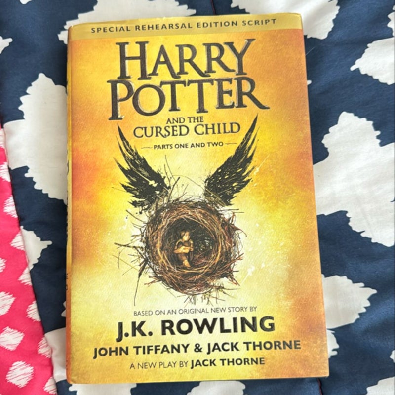 Harry Potter and the Cursed Child Parts One and Two (Special Rehearsal Edition Script)