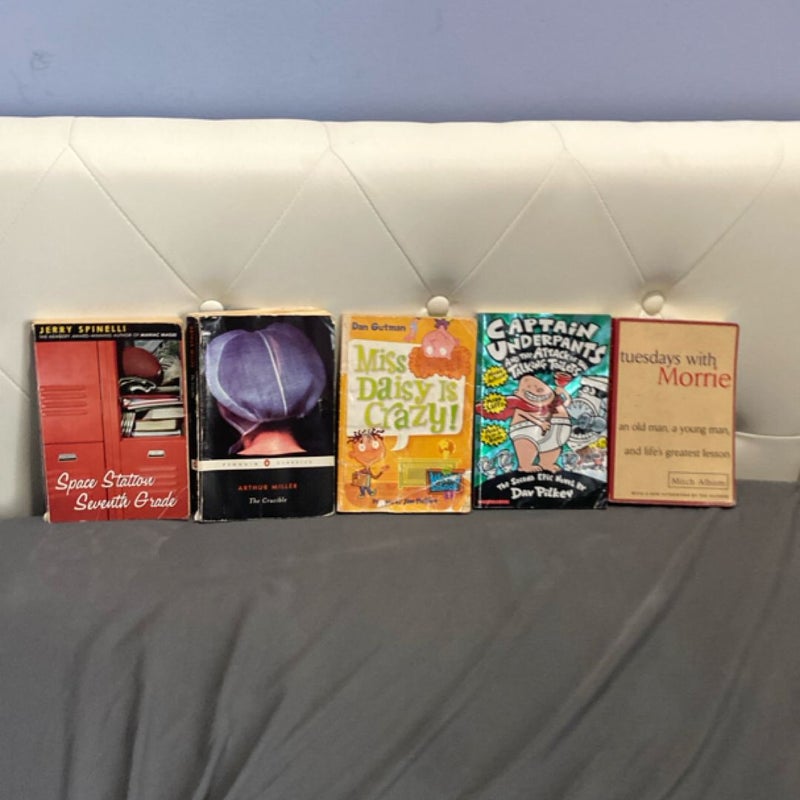5 books 