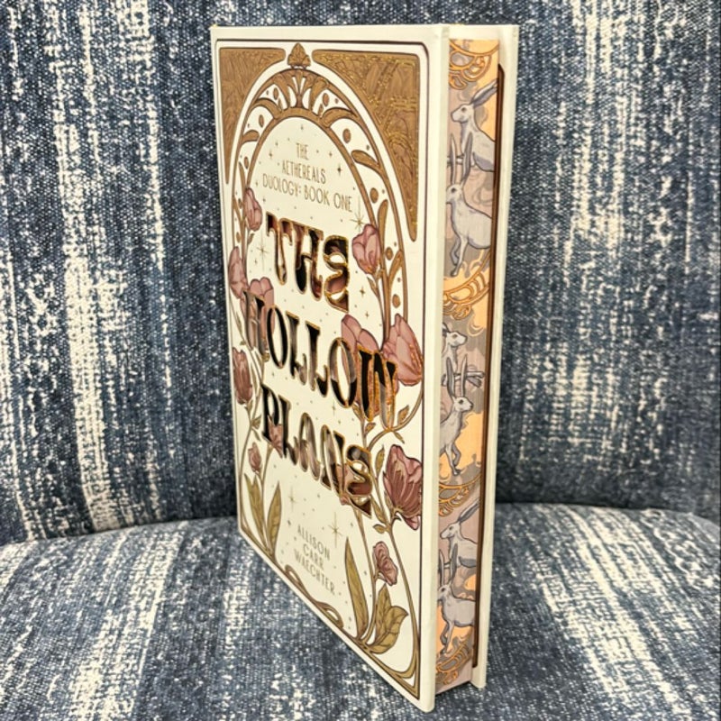 The Hollow Plane - signed Bookish Box edition w printed edges