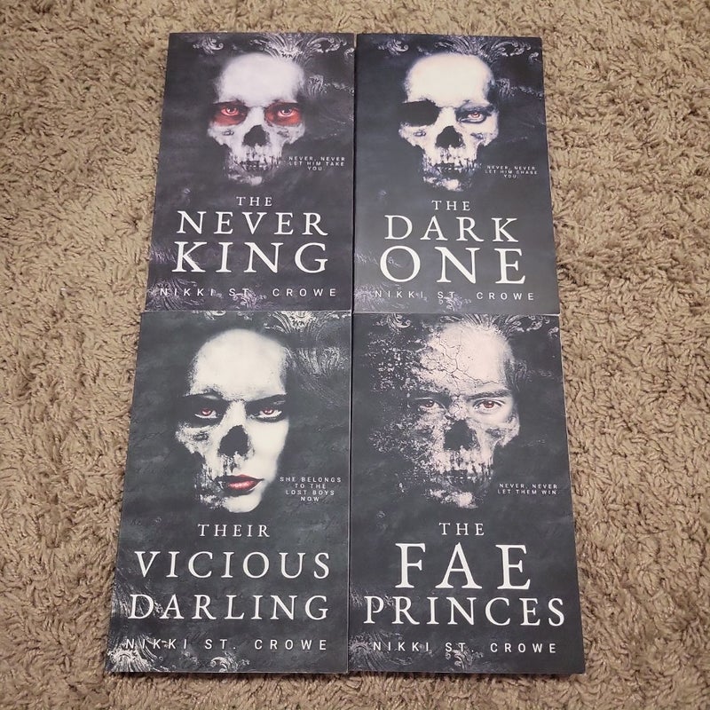 *ALL HAND SIGNED* The Never King series (4 books(