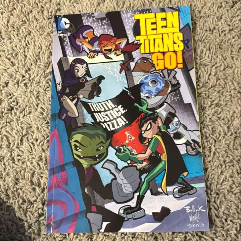 Teen Titans Go Truth Justice Pizza