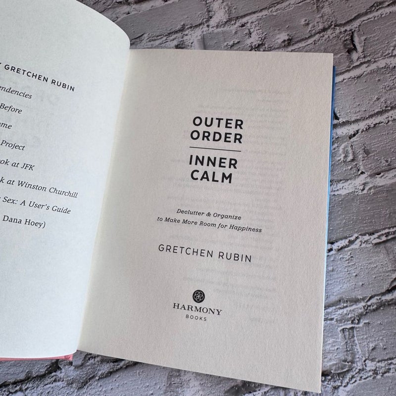 Outer Order, Inner Calm