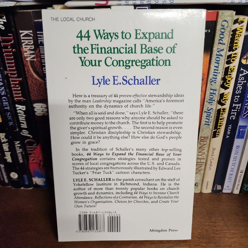 44 Ways to Expand the Financial Base of Your Congregation