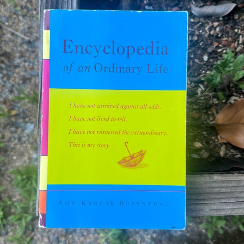 Encyclopedia of an Ordinary Life