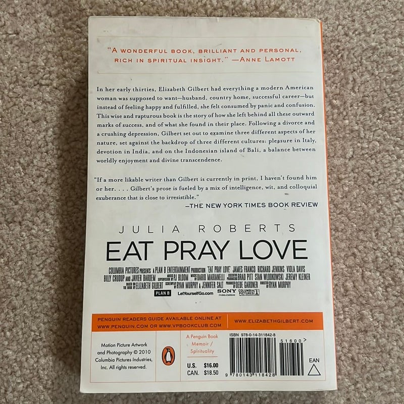 Eat Pray Love