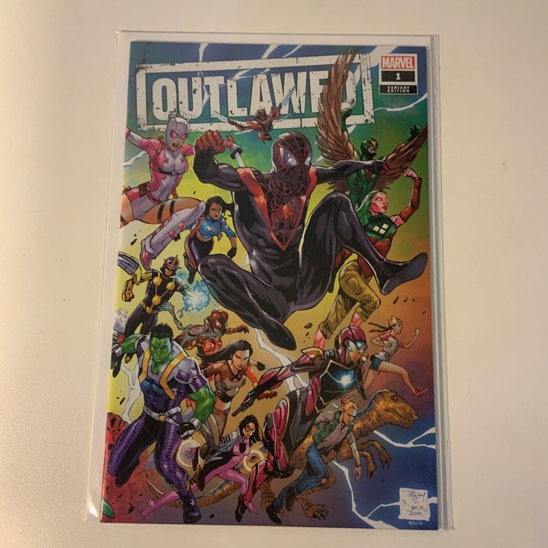 Outlawed Issue 1 Variant Cover