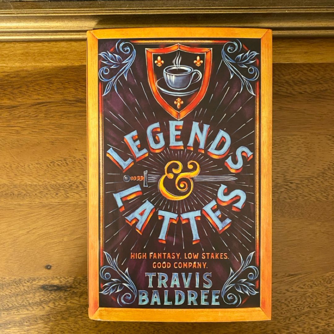 Legends and Lattes waterstones special edition by Travis Baldree, Hardcover