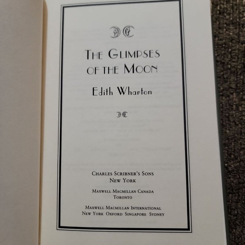 The Glimpses of the Moon (First Edition)
