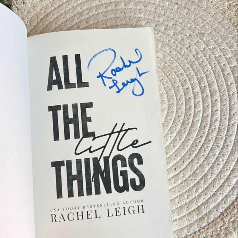 All the Little Things (signed copy)