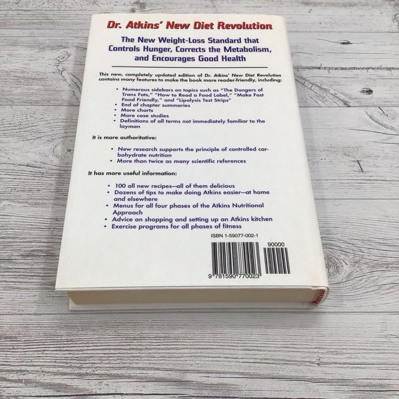 Dr. Atkins' New Diet Revolution