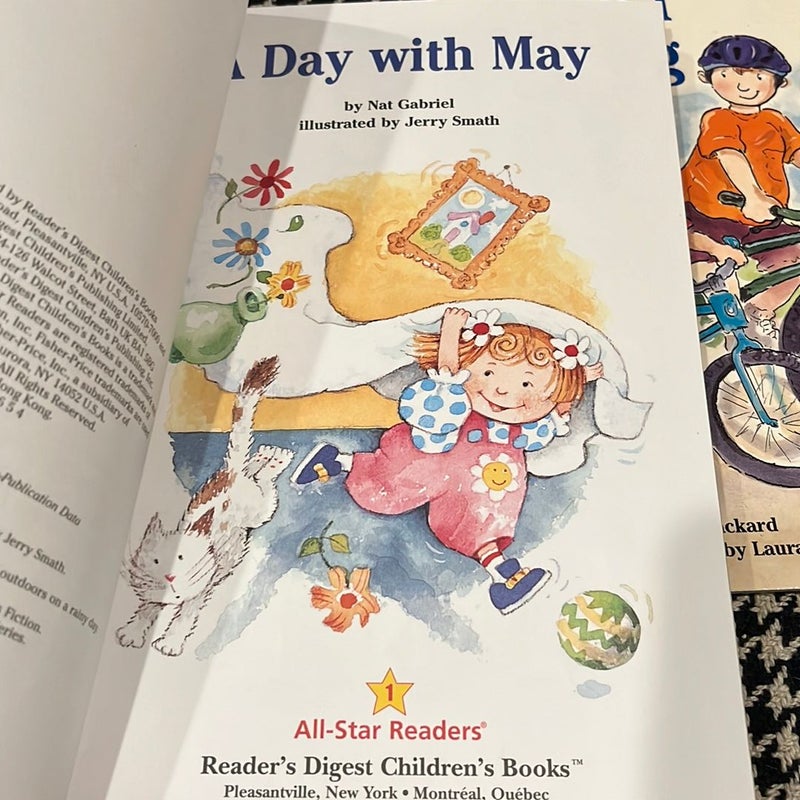 Out of print Fisher-Price All-Star Readers bundle: Day with May, When I Am Big, My Tooth is Loose