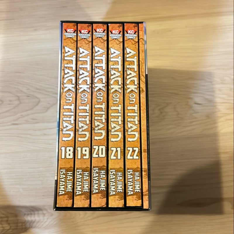 Attack on Titan Season 3 Part 2 Manga Box Set