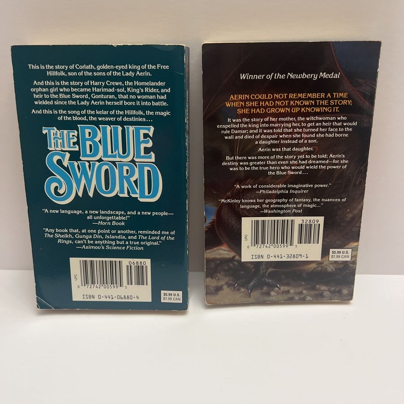 Damar Series Book 1 2 The Blue Sword The Hero and the Crown