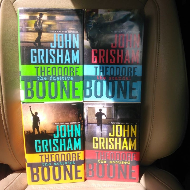 Theodore Boone: the Fugitive & 3 others 