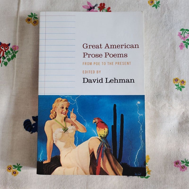 Great American Prose Poems