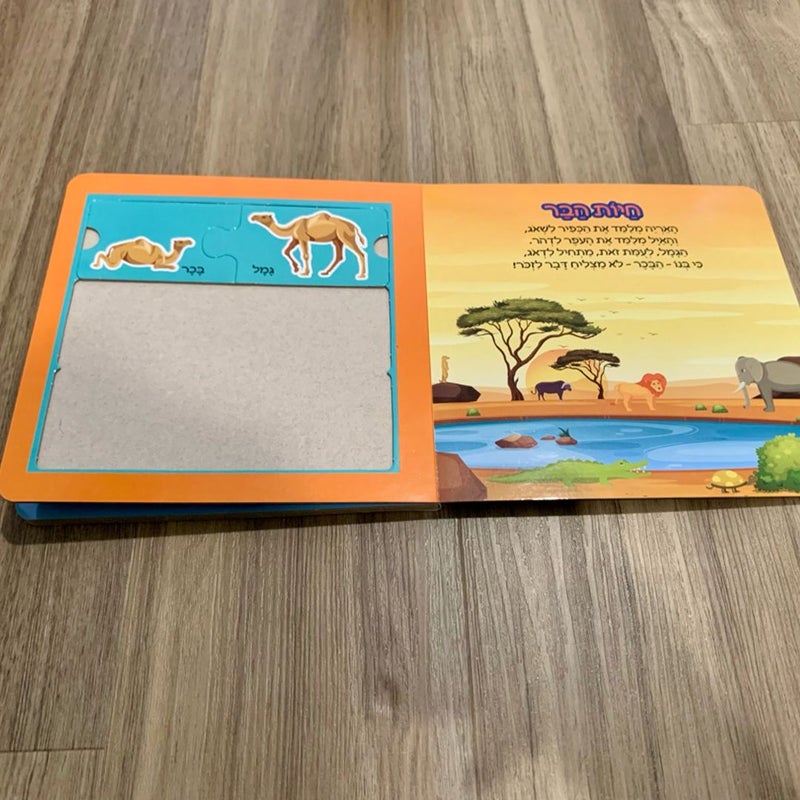 Hebrew Language Baby/Toddler Board Book