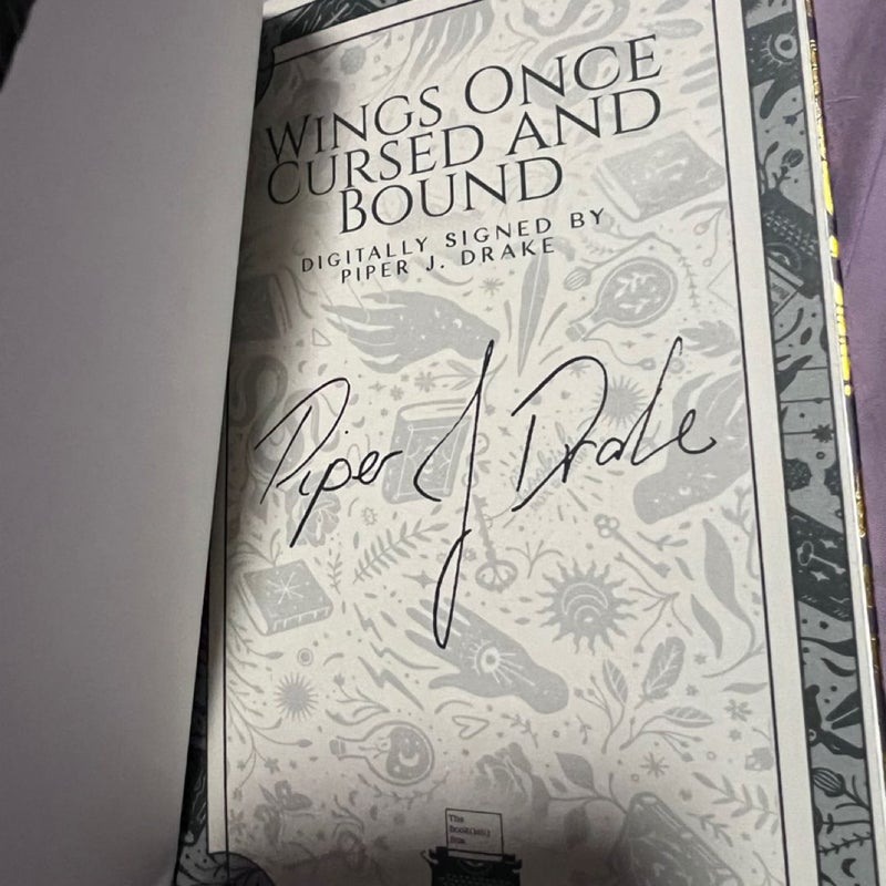 Wings once cursed and bound special edition 