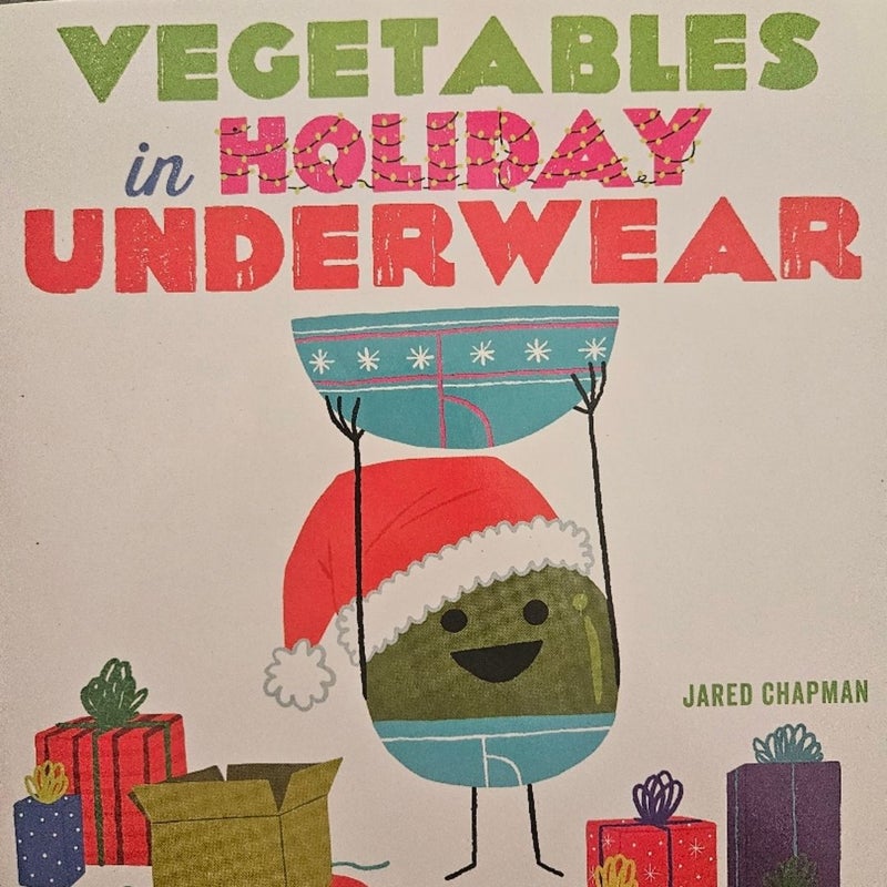 Vegetables in holiday underwear