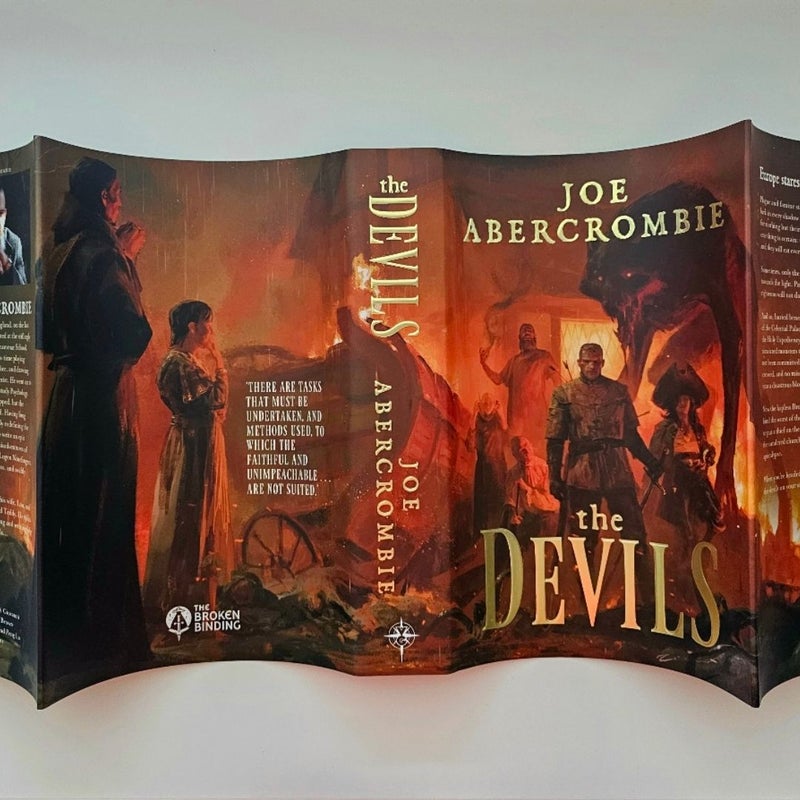 The Devils SIGNED by Joe Abercrombie Broken Binding Special Edition First Print