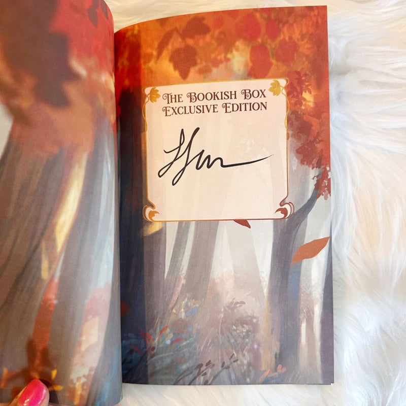 Autumn's Tithe- Bookish Box signed 