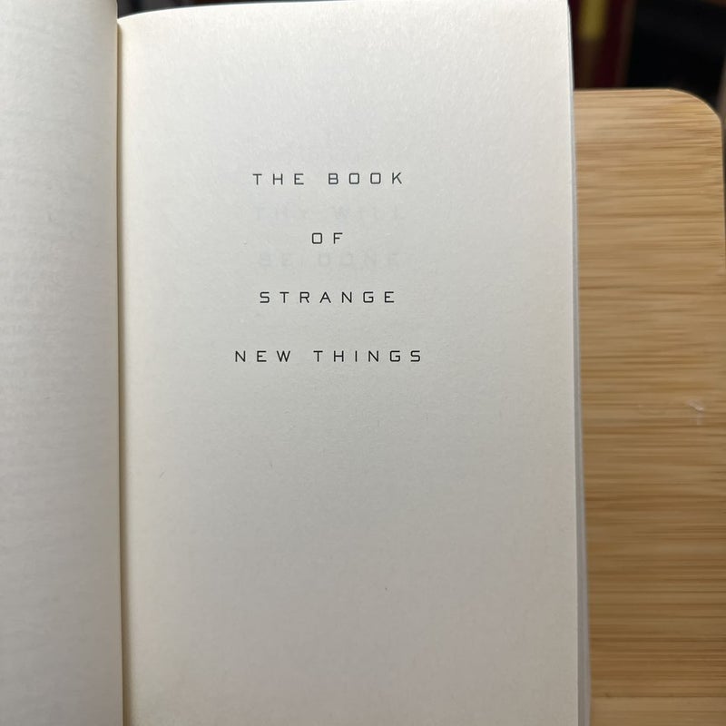 The Book of Strange New Things ***FIRST EDITION 
