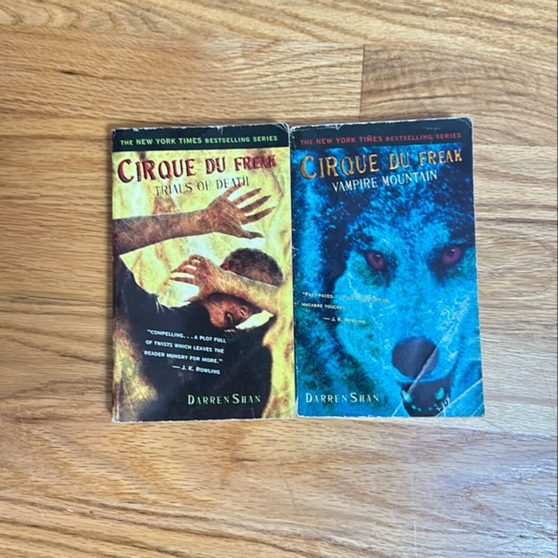 Trials of Death and Vampire Mountain