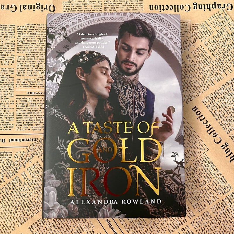 A Taste of Gold and Iron - Signed Bookish Box Exclusive