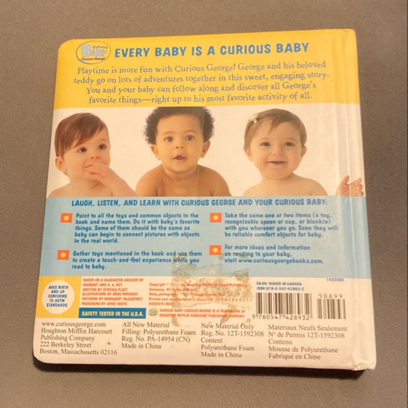 Curious Baby: My Favorite Things Padded Board Book