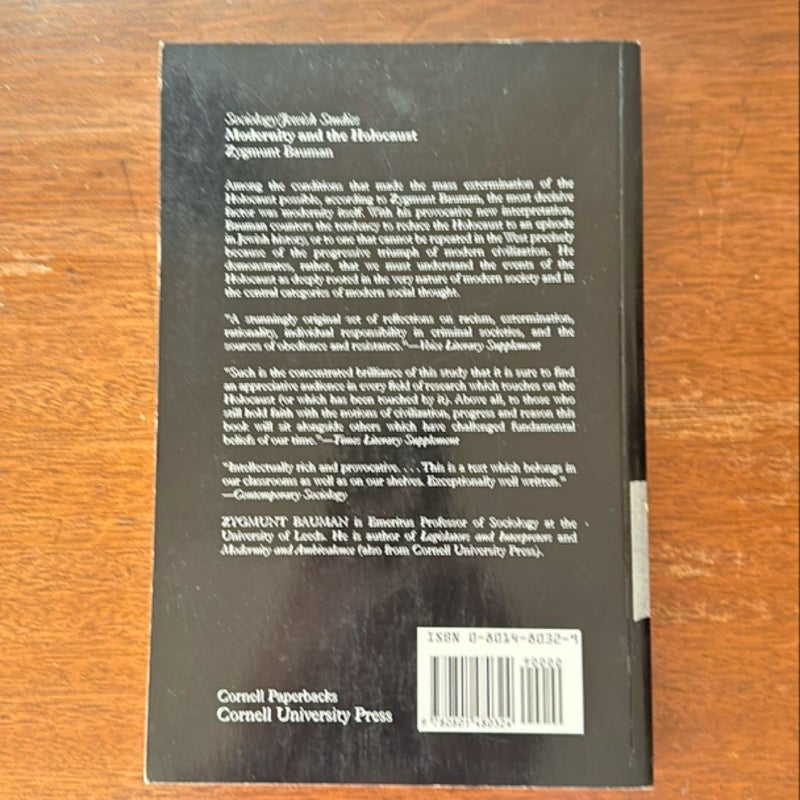 Modernity and the Holocaust